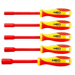 NEO TOOLS Wkrętaki izolowane nasadowe 04-145 (5 szt.)