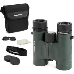 Celestron 71330 Nature DX 8x32 BaK-4 Prism Binoculars,