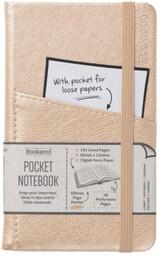Bookaroo Notatnik Journal Pocket A6 - Złoty -