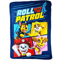 Miękki Kocyk Psi Patrol Roll With The Patrol