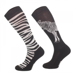 Comodo Podkolanówki jeździeckie ZEBRA