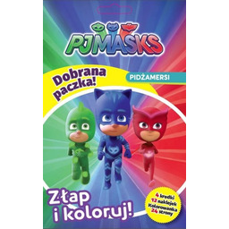 Pidżamersi Dobrana paczka Złap i koloruj!