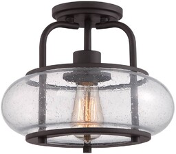 QUOIZEL Lampa sufitowa Trilogy z dystansem