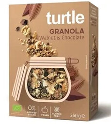 Turtle Granola orzech włoski czekolada bezglutenowa 350 g