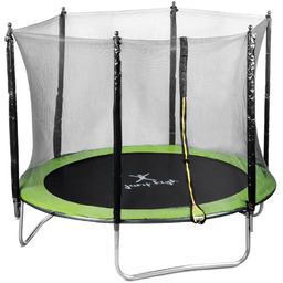 Trampolina ogrodowa dla dzieci dorosłych z siatką zewnętrzną