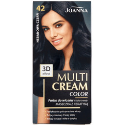 Joanna Multi Cream Color Farba do włosów hebanowa