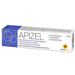 Apiżel żel stomatologiczny, 15 g