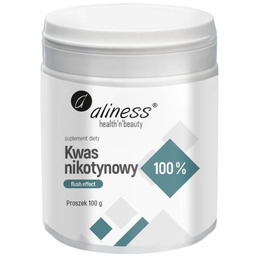 Aliness Kwas nikotynowy 100 %, 100 g