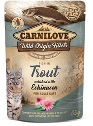 Carnilove Cat Pouch Pstrąg / Cat Trout &