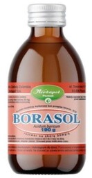 Borasol 30 mg/g Roztwór na skórę 190 g