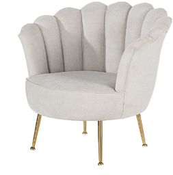 Fotel Sally Light Grey, 94 x 77 x