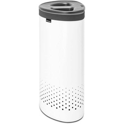 Brabantia Stalowy kosz na bieliznę do segregacji, 55L,