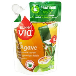Syrop z agawy 450 g Sunny VIA