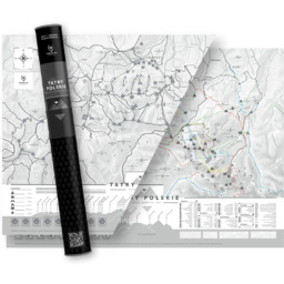 Mapa Zdrapka TATRY - Biała