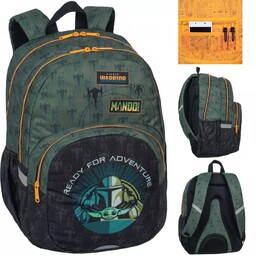 Plecak Szkolny Młodzieżowy Disney Star Wars Mandalorian Baby