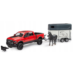 Pick-up Ram 2500 Z Przyczepą Do Przewozu Koni