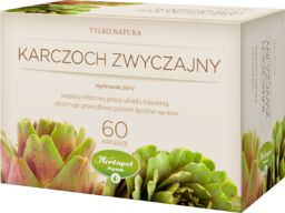 Tylko Natura Karczoch zwyczajny, 60 kapsułek