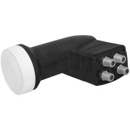 Konwerter satelitarny QUAD LTC czarny