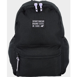 4F, Plecak sportowy, 4FJWSS24ABACF283-21S; Czarny