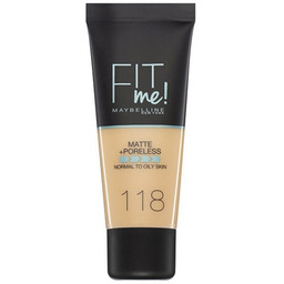 Maybelline Fit Me Matte+ Poreless 118 30ml matujący