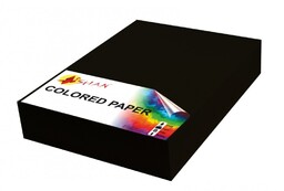 Papier kolorowy A4 80g czarny 163-100 163-500, Ilość