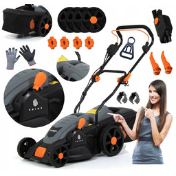 Indukcyjna Kosiarka Elektryczna Do Trawy 38cm Kosz 40L