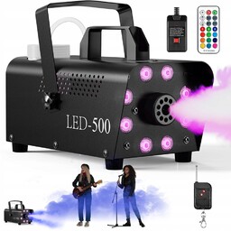 Maszyna Do Mgły Z 8 Led Dla Teatru