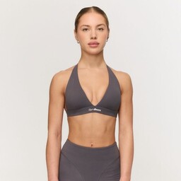 GymBeam Biustonosz sportowy Fierce Halter Grey