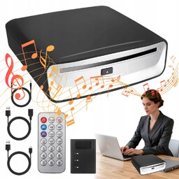 Odtwarzacz CD Samochodowy Usb Podłączenie Aux Pilot Slot