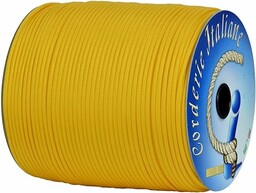 Corderie Italiane Paracord 550 Type III Basic, Żółty