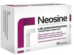 Neosine 500 mg Lek przeciwwirusowy i zwiększający odporność,