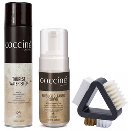 Zestaw impregnat do butów zamsz pianka + szczotka