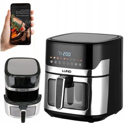 Lund Beztłuszczowa Frytkownica Air Fryer Frytownica 1600W 6,5L