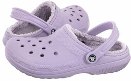 Klapki Crocs Classic Lined Clog Lavender 203591-50P (CR266-b)