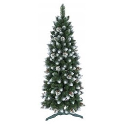 Choinka sztuczna Sosna diamentowa slim 180 cm biały