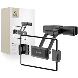 Uchwyt samochodowy tabletu na zagłówek V2 czarny