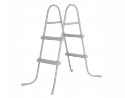 Drabinka do Basenu Metalowa 84cm Bestway Dwustronna 58430