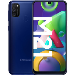 Smartfon Samsung Galaxy M21, 4/64 GB, niebieski