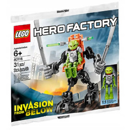 40116 Lego Hero Factory polybag Bionicle Misb 2014