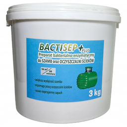 Bactisep Plus 3kg Preparat do szamb oczyszczalni