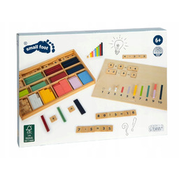 Montessori Zestaw do Liczenia z Patyczkami i Cyframi