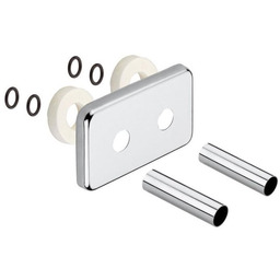 Sapho TWIN Rozeta maskująca do zestawu przyłączeniowego chrom