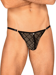 Obsessive Severio Thong Black