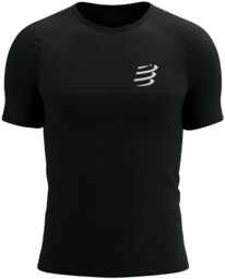 COMPRESSPORT Koszulka biegowa PERFORMANCE SS T-SHIRT black/white