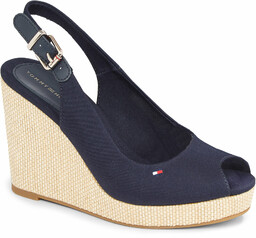 Sandały Tommy Hilfiger Iconic Elena Sling Back Wedge