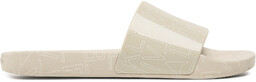 Klapki Calvin Klein Pool Slide Rubber HM0HM01062 Beżowy