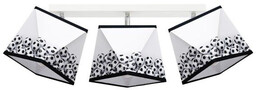 Lampa sufitowa nowoczesna MUNDIAL 3D III szer. 72cm