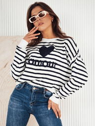 Sweter damski NOVES granatowy Dstreet MY2320