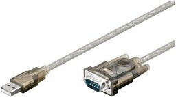 Goobay 68875 USB konwerter szeregowy RS232, wtyczka USB