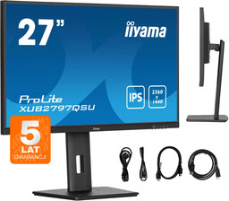 Monitor iiyama ProLite XUB2797QSU-B2 27" IPS WQHD LED